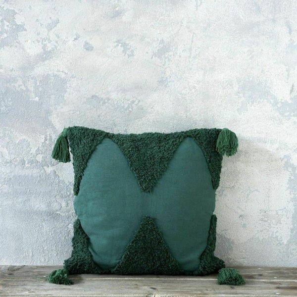 Nima Home Διακοσμητικό Μαξιλάρι 45x45 Amadeo Dark Green