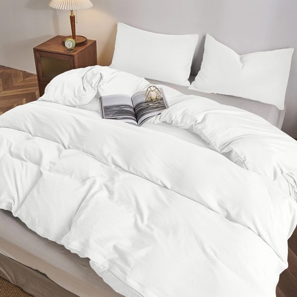 Lino Home Σεντόνι King Size 260x280 Moderna White