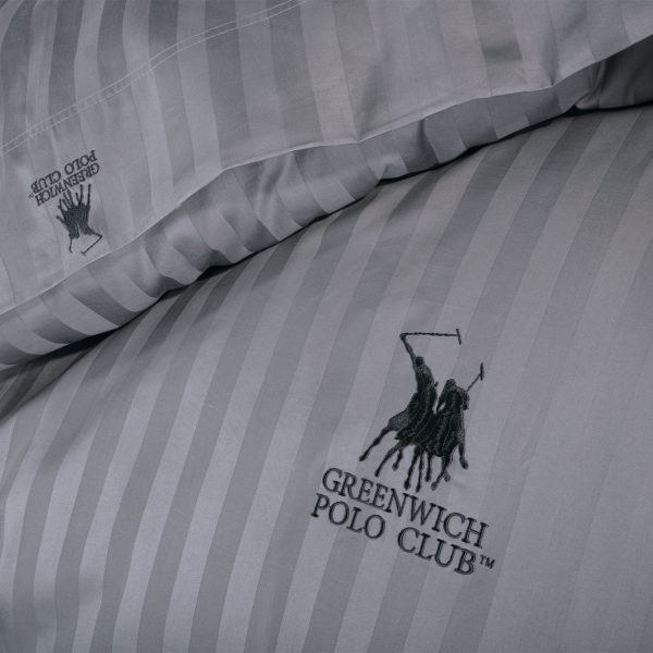 Greenwich Polo Club Σετ Σεντόνια Υπέρδιπλα 240x270 Jacquard Stripe 2152 - Image 3