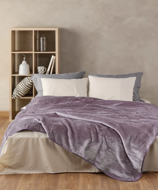 Kentia Κουβέρτα Βελουτέ King Size 260x240 Notte 42