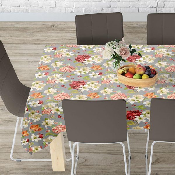 Lino Home Τραπεζομάντηλο 140x180 Campari 801 Grey