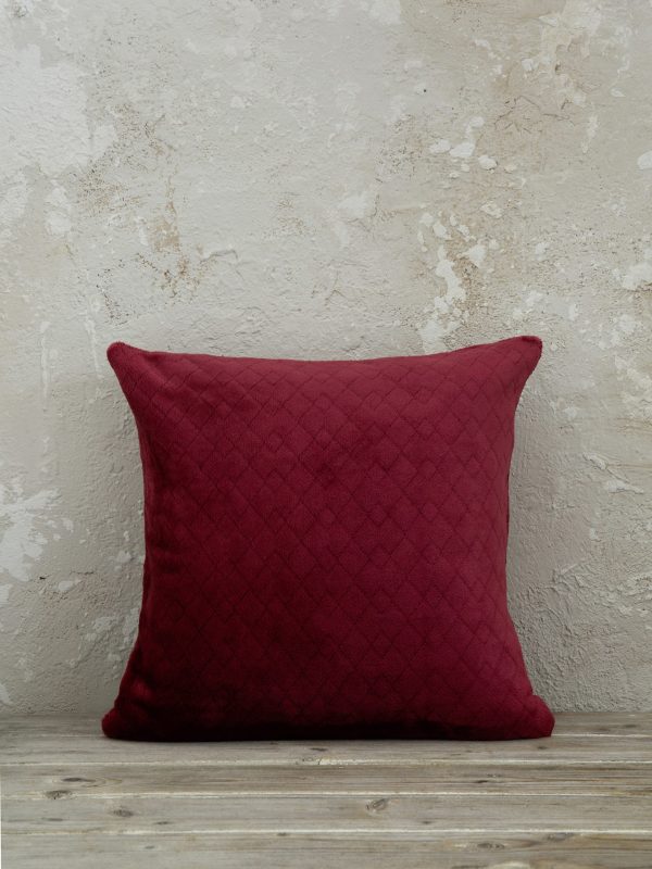 Kocoon Home Μαξιλαροθήκη Διακοσμητική 45x45 Cosy Bordeaux