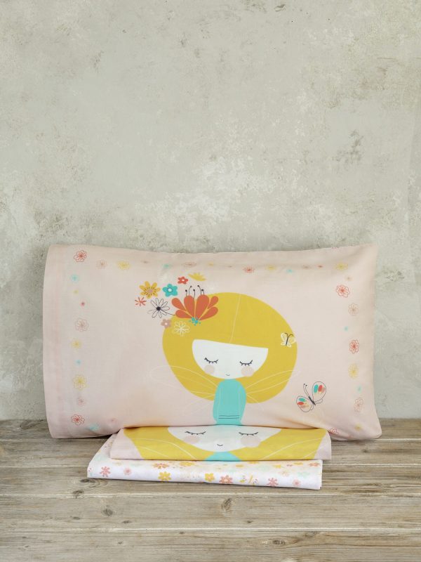 Nima Kids Σετ Σεντόνια Μονά 170x255 Fairy Love - Image 2