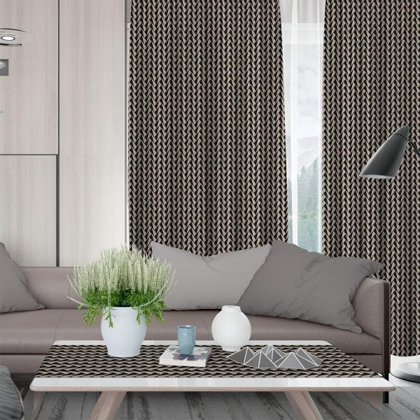 Lino Home Κουρτίνα Με Τρέσα 135x270 Corteo 850 Black