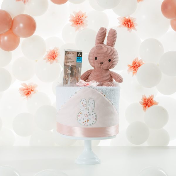 Diaper Cake - Miffy Pink 25x40