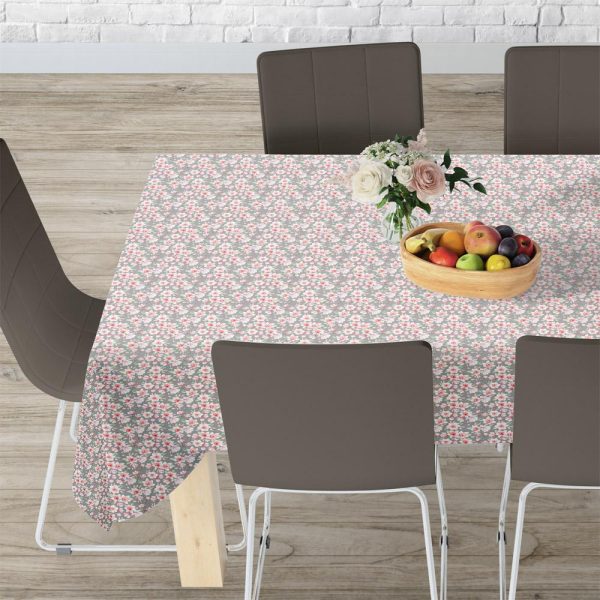 Lino Home Τραπεζομάντηλο 140x140 Cesira 801 Grey