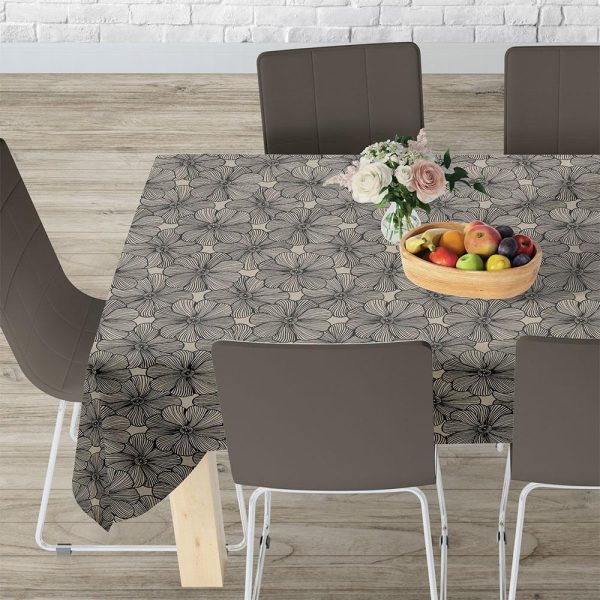 Lino Home Τραπεζομάντηλο 140x140 Diva 850 Black