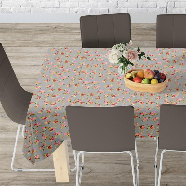 Lino Home Τραπεζομάντηλο 140x180 Carla 801 Grey