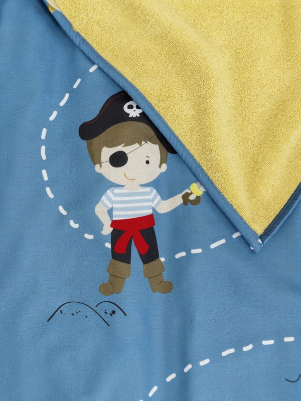 Nima Kids Πετσέτα Θαλάσσης Διπλής Όψης 70x140 Pirate Island - Image 2