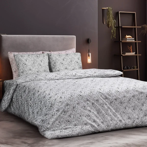 Lino Home Σετ Σεντόνια Μονά 170x260 Treasure Grey