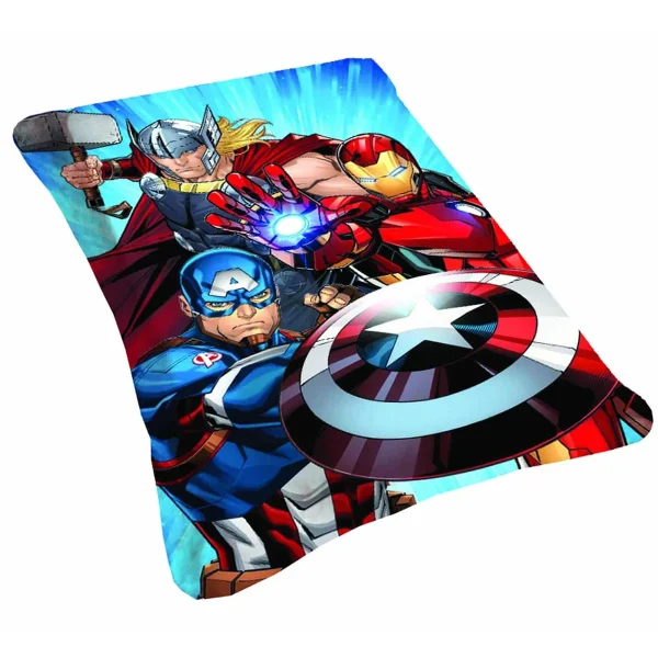 Viopros Κουβέρτα Fleece Κούνιας 100x150 Avengers 12