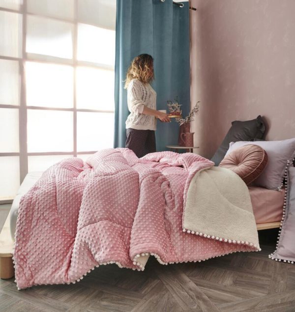 Διακοσμητική μαξιλαροθήκη Desire blanket  50x50 DESIRE Pink Palamaiki