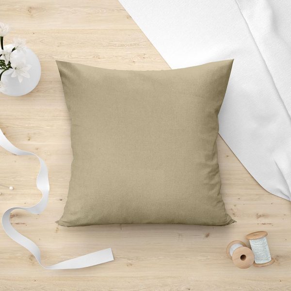 Lino Home Μαξιλαροθήκη Διακοσμητική 45x45 96 Renas Beige