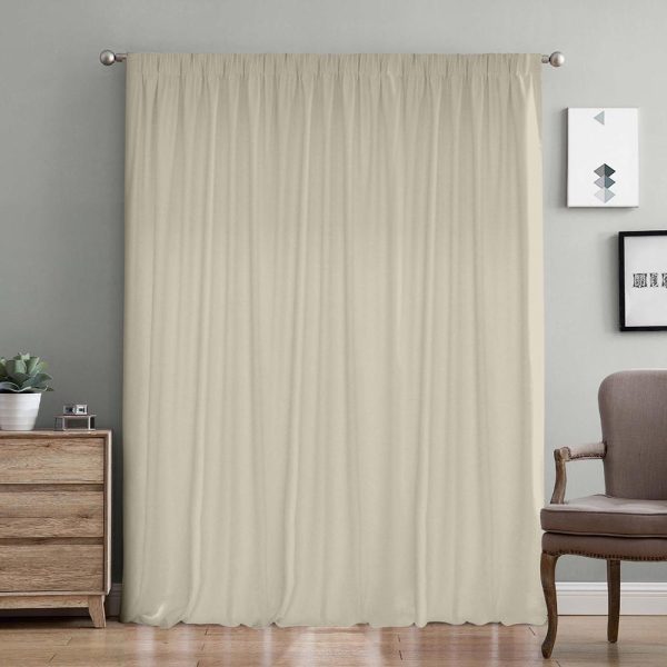 Lino Home Κουρτίνα Με Τρέσσα 300x275 C91034 Samos Beige