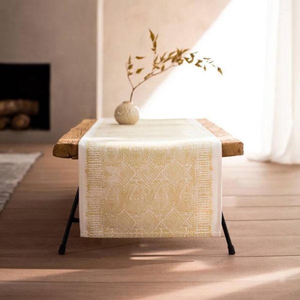 Gofis Home Τραβέρσα 40x160 Zelena Gold Beige 397/04 - Image 2