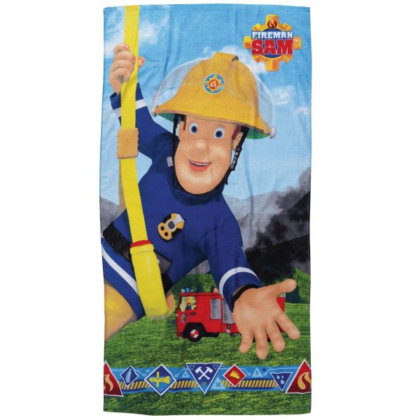 Das Kids Πετσέτα Θαλάσσης 70x140 Sam The Fireman 5848