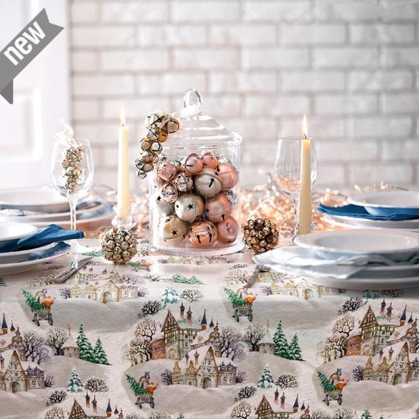 Lino Home Τραβέρσα 40x150 Christmas Alsacia