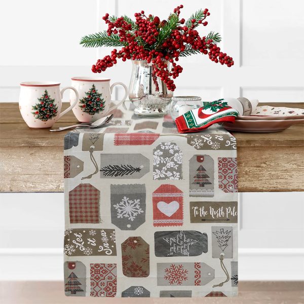 Lino Home Τραβέρσα 40x150 Christmas Winterlabels