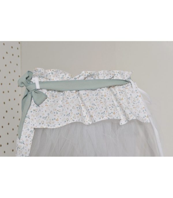 Oliver Baby Κουνουπιέρα Κούνιας 180x500 Des. 403 Μέντα