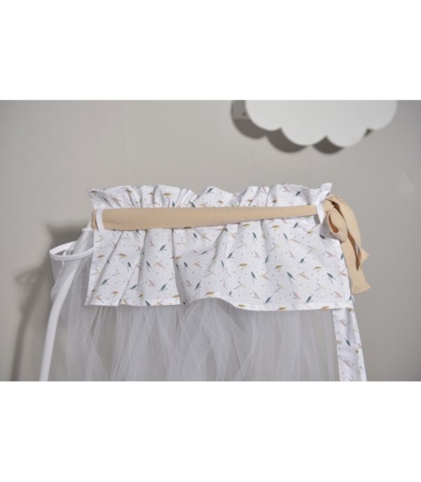 Oliver Baby Κουνουπιέρα Κούνιας 180x500 Des. 404 Μπεζ