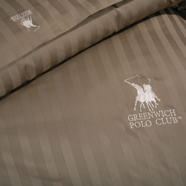 Greenwich Polo Club Σετ Σεντόνια Υπέρδιπλα 240x270 Jacquard Stripe 2156 - Image 3