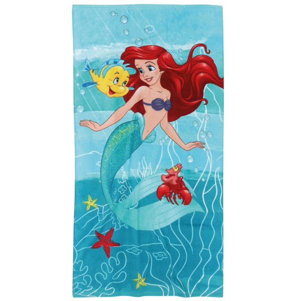 Das Kids Πετσέτα Θαλάσσης 70x140 Disney Ariel 5861