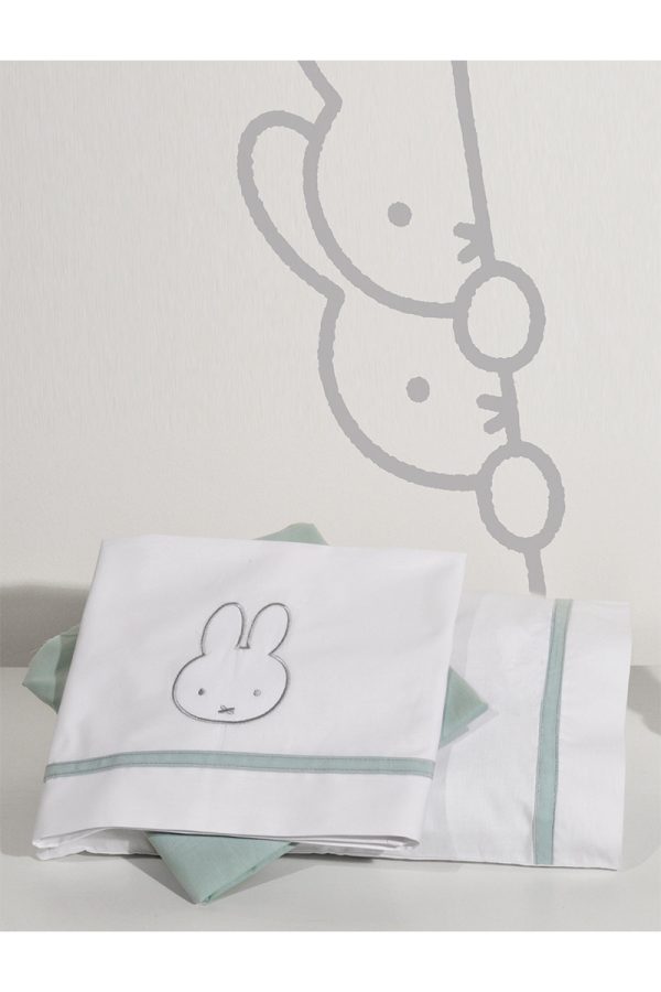 Oliver Baby Σετ Σεντόνια Κούνιας 110x160 Miffy 48-8706/63