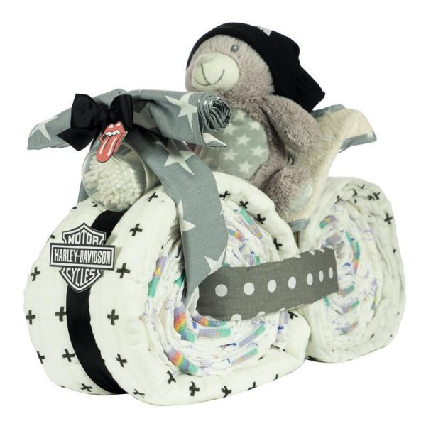 Diaper Motor Bike - Harley 40x60