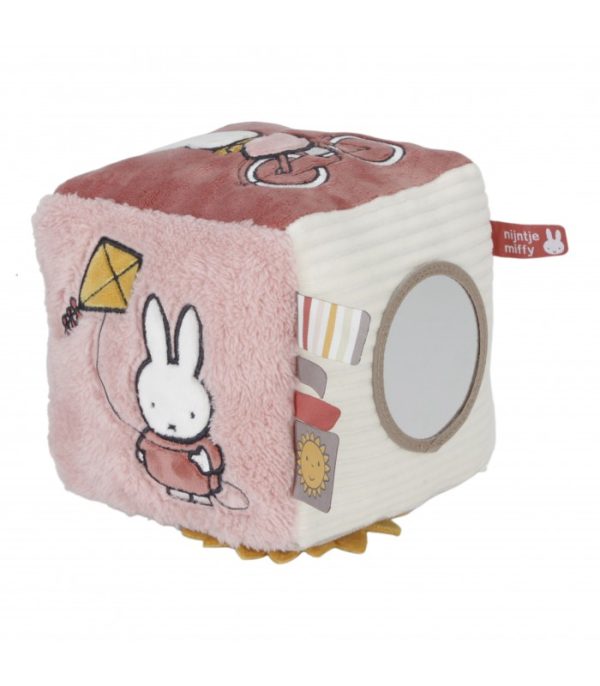 Oliver Baby Κύβος Δραστηριοτήτων 15x15+15 Miffy Fluffy Ροζ