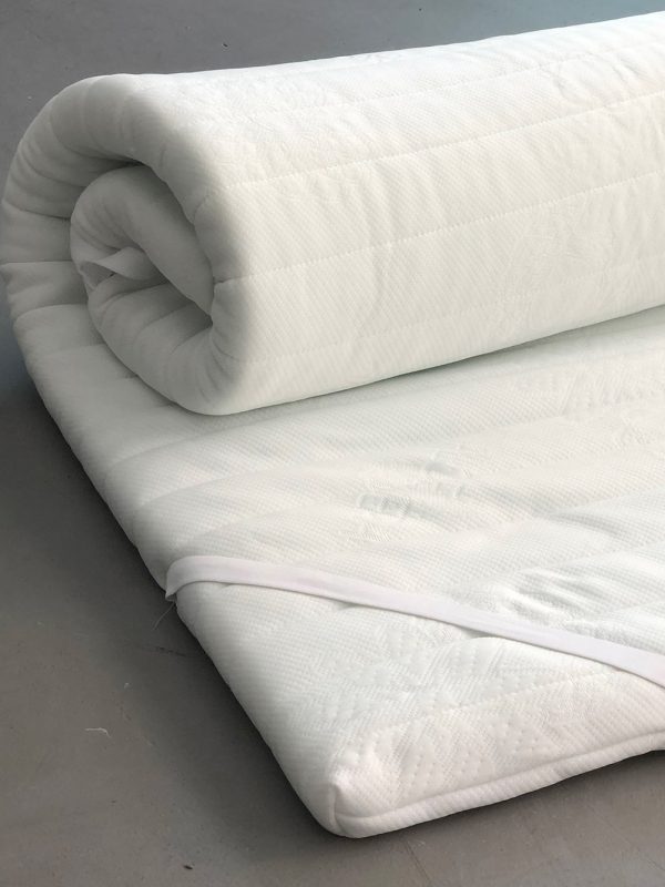 Palamaiki Ανώστρωμα Διπλό 140x200+4 White Comfort TOP FOAM - Image 2