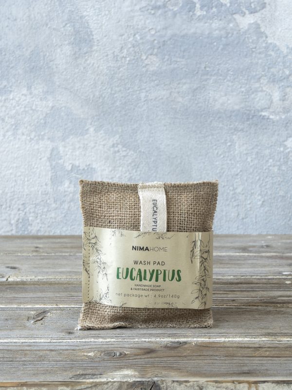 Nima Home Σαπούνι/Σφουγγάρι Απολέπισης 140gr Wash Pad Eucalyptus - Image 3