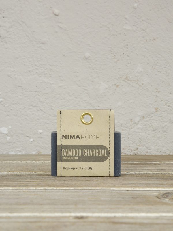 Nima Home Σαπούνι Χειροποίητο 100gr Bamboo Charcoal - Image 2