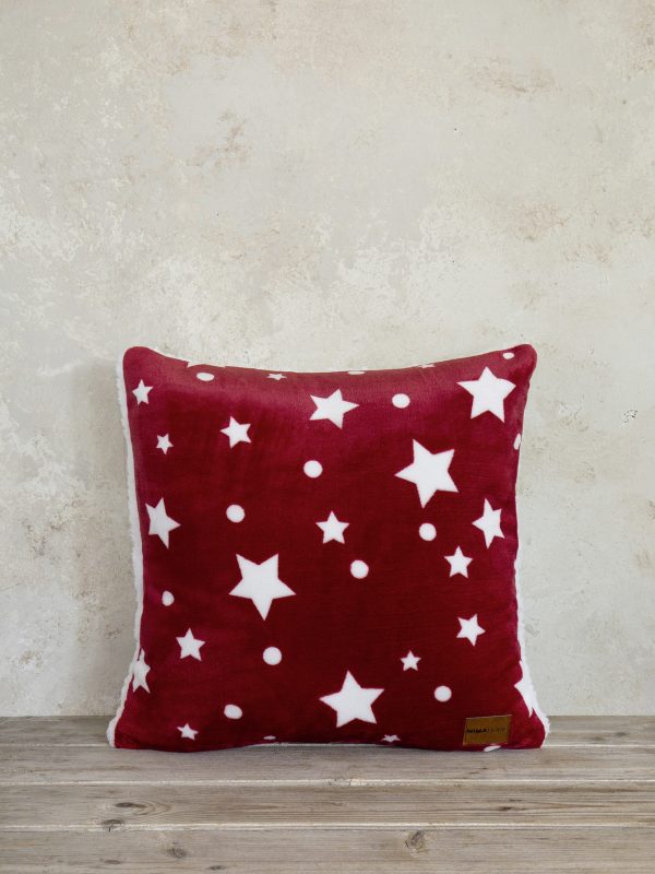 Nima Home Διακοσμητικό Μαξιλάρι 45x45 Xmas Stars