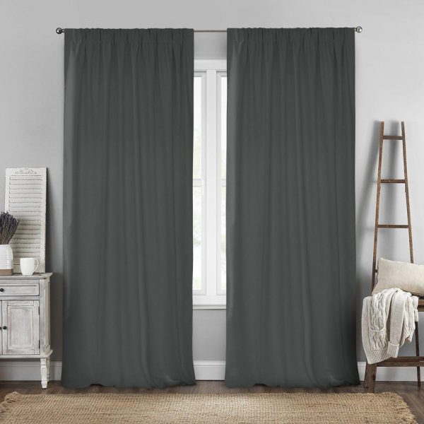 Lino Home Κουρτίνα Με Τρέσσα 140x280 Renas 340 Grey