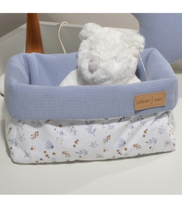 Oliver Baby Καλάθι Αποθήκευσης Διπλής Όψης 25x15+13 Des. 401 Ραφ