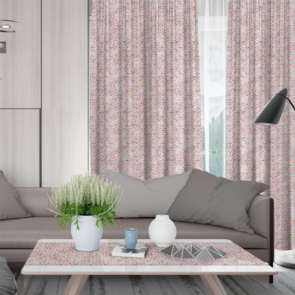 Lino Home Κουρτίνα Με Τρέσα 135x270 Binigaus 401 Pink