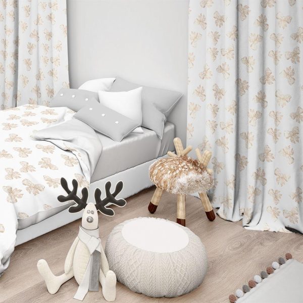 Lino Home Κουρτίνα Με Τρέσσα 135x270 Ellie 101 Beige