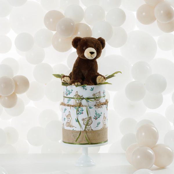 2 Όροφο Diaper Cake - Big Bear 28x55