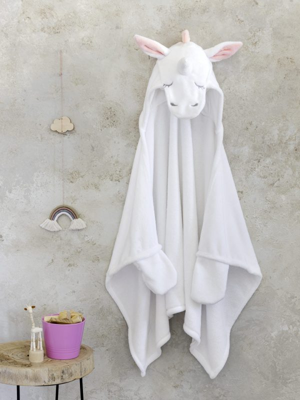 Nima Kids Παιδική Κάπα Με Κουκούλα 70×120 Licorne - Image 2