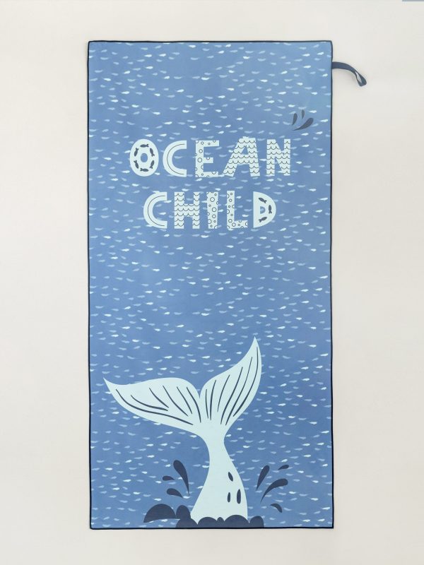 Nima Kids Πετσέτα Θαλάσσης Διπλής Όψης 70x140 Ocean Child