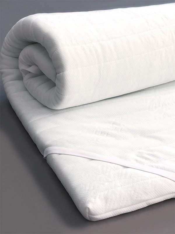 Palamaiki Ανώστρωμα Ημίδιπλο 120x200+4 White Comfort TOP FOAM - Image 2